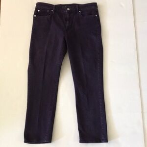 Lauren Ralph Lauren Purple Straight-leg Jeans Size 12